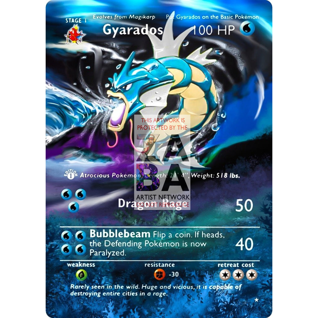 ENTIRE BASE SET Extended Art! (Choose a Single) Custom Pokemon Cards - ZabaTV