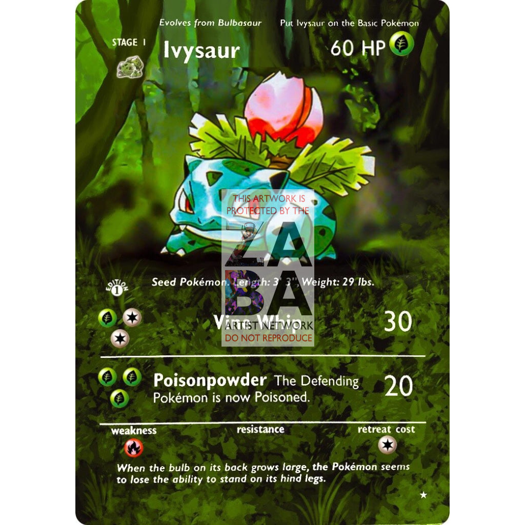 ENTIRE BASE SET Extended Art! (Choose a Single) Custom Pokemon Cards - ZabaTV