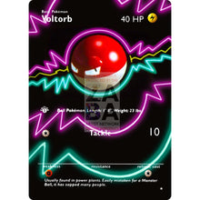 Entire Base Set Extended Art! (Choose A Single) Custom Pokemon Cards Voltorb Card
