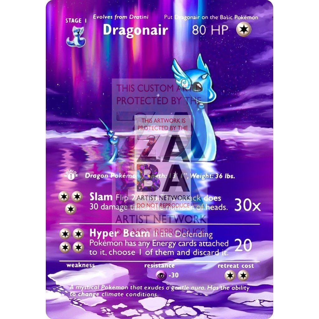 ENTIRE BASE SET Extended Art! UV Selective Holographic (Choose a Single) Custom Pokemon Cards - ZabaTV