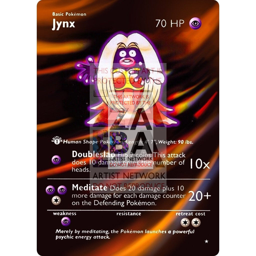 ENTIRE BASE SET Extended Art! UV Selective Holographic (Choose a Single) Custom Pokemon Cards - ZabaTV