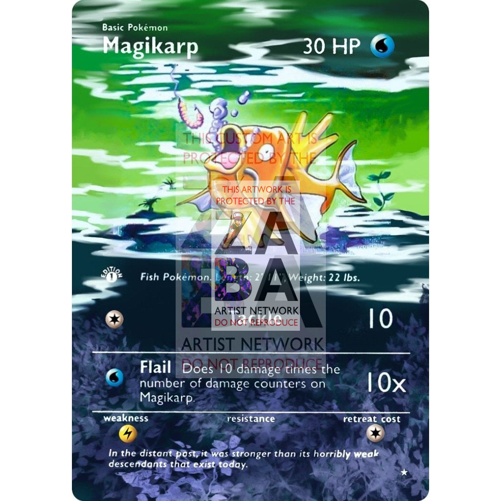 ENTIRE BASE SET Extended Art! UV Selective Holographic (Choose a Single) Custom Pokemon Cards - ZabaTV