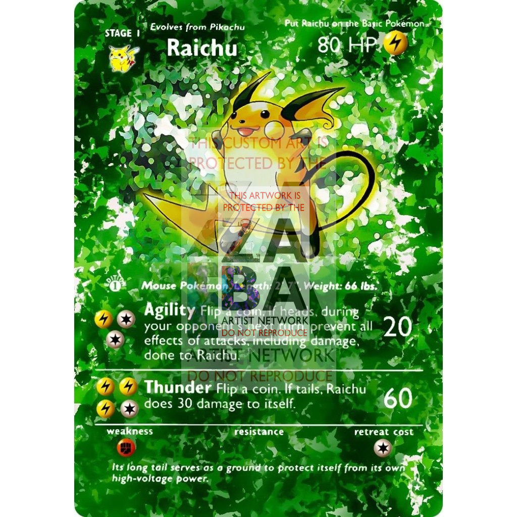 ENTIRE BASE SET Extended Art! UV Selective Holographic (Choose a Single) Custom Pokemon Cards - ZabaTV