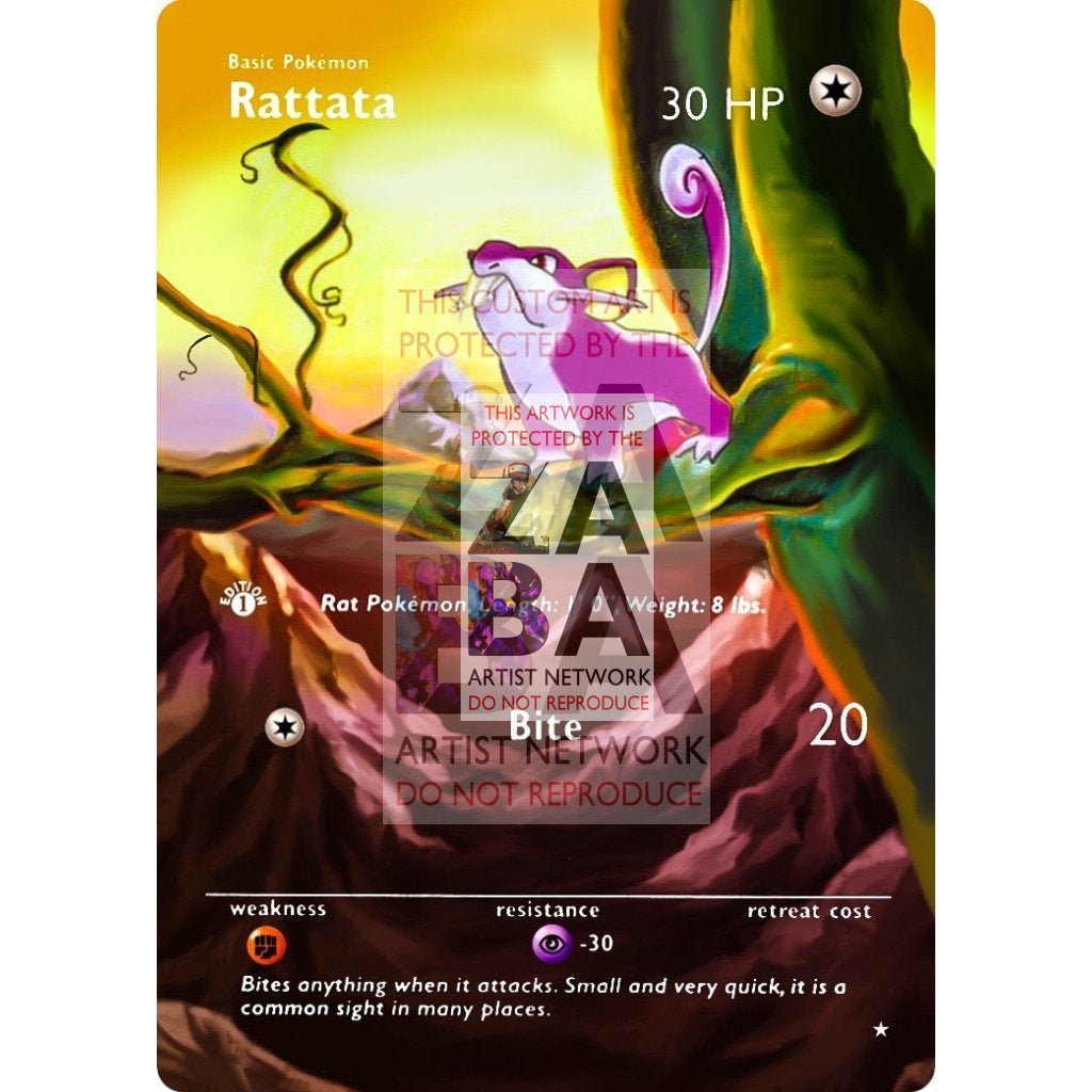 ENTIRE BASE SET Extended Art! UV Selective Holographic (Choose a Single) Custom Pokemon Cards - ZabaTV