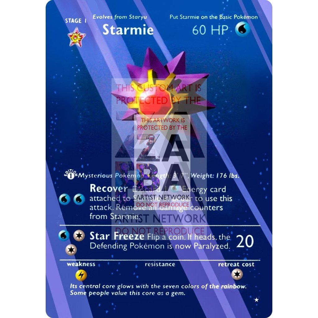 ENTIRE BASE SET Extended Art! UV Selective Holographic (Choose a Single) Custom Pokemon Cards - ZabaTV