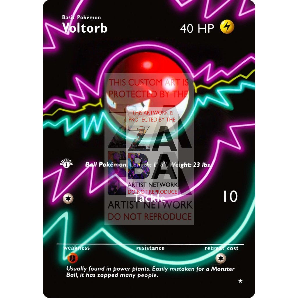 ENTIRE BASE SET Extended Art! UV Selective Holographic (Choose a Single) Custom Pokemon Cards - ZabaTV