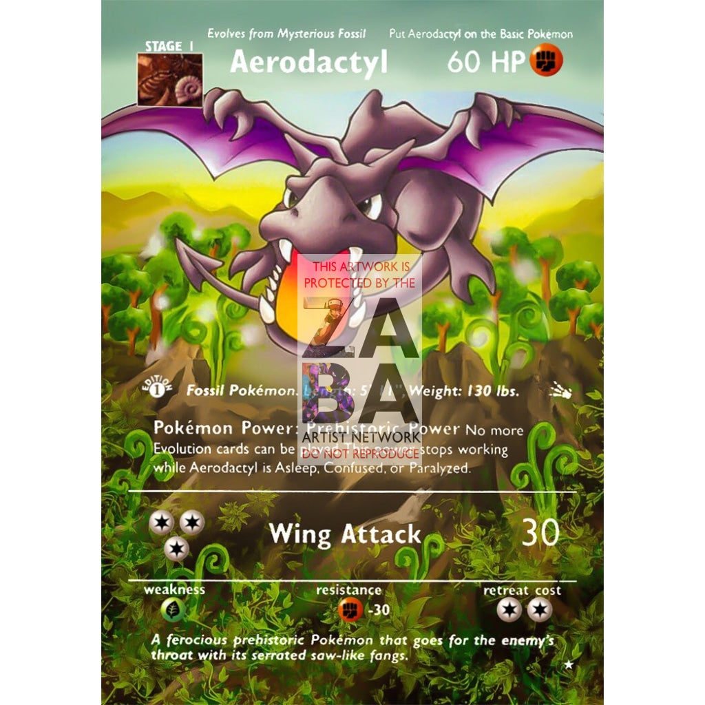 ENTIRE FOSSIL SET Extended Art! (Choose a Single) Custom Pokemon Cards - ZabaTV