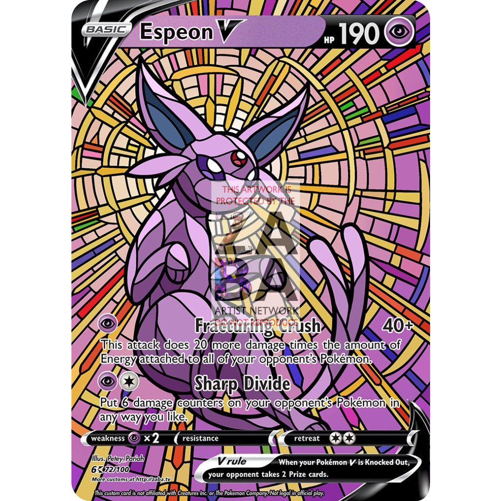 Espeon V - reserved for Trainer store Rocky