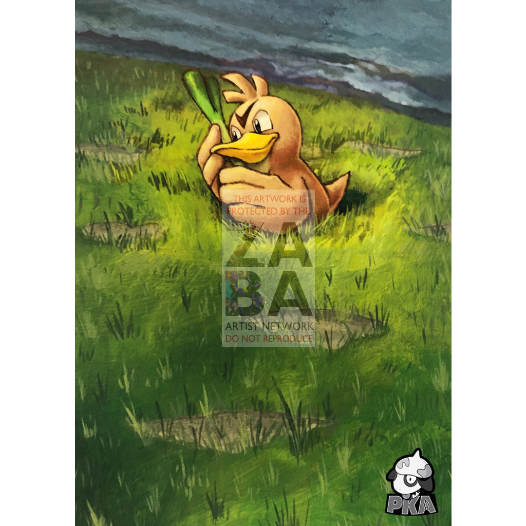 Farfetch'd 45/68 Hidden Fates Extended Art Custom Pokemon Card - ZabaTV