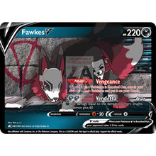 Fawkes V Custom Pokemon Card Art 1 Silver Foil