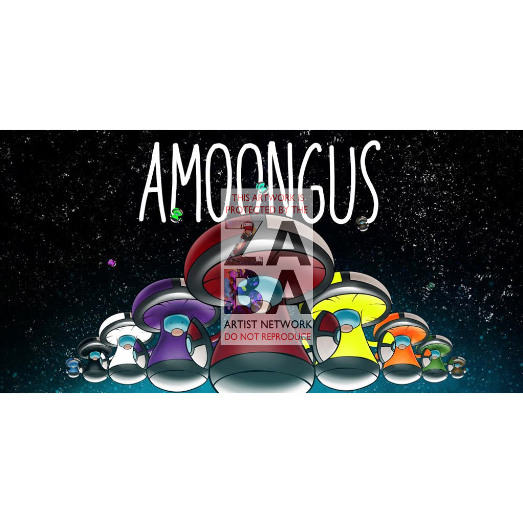 FREE DIGITAL DOWNLOAD Amoongus V Custom Pokemon Card - ZabaTV