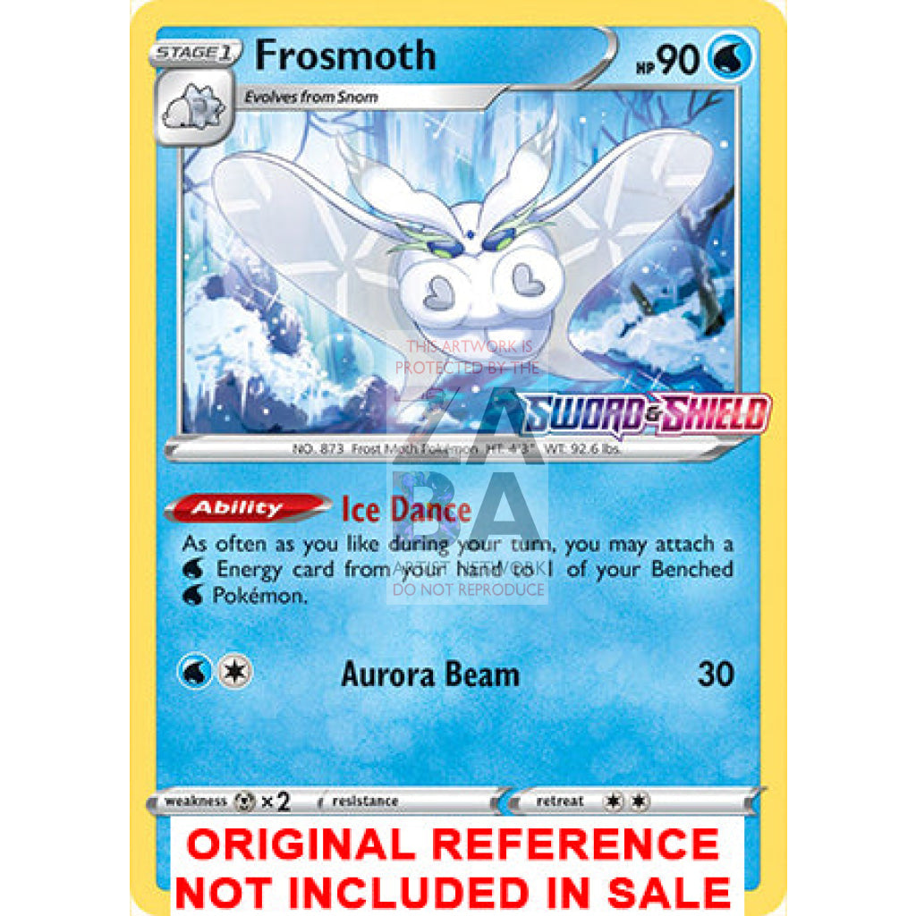 Frosmoth SWSH007 Promo Extended Art Custom Pokemon Card - ZabaTV