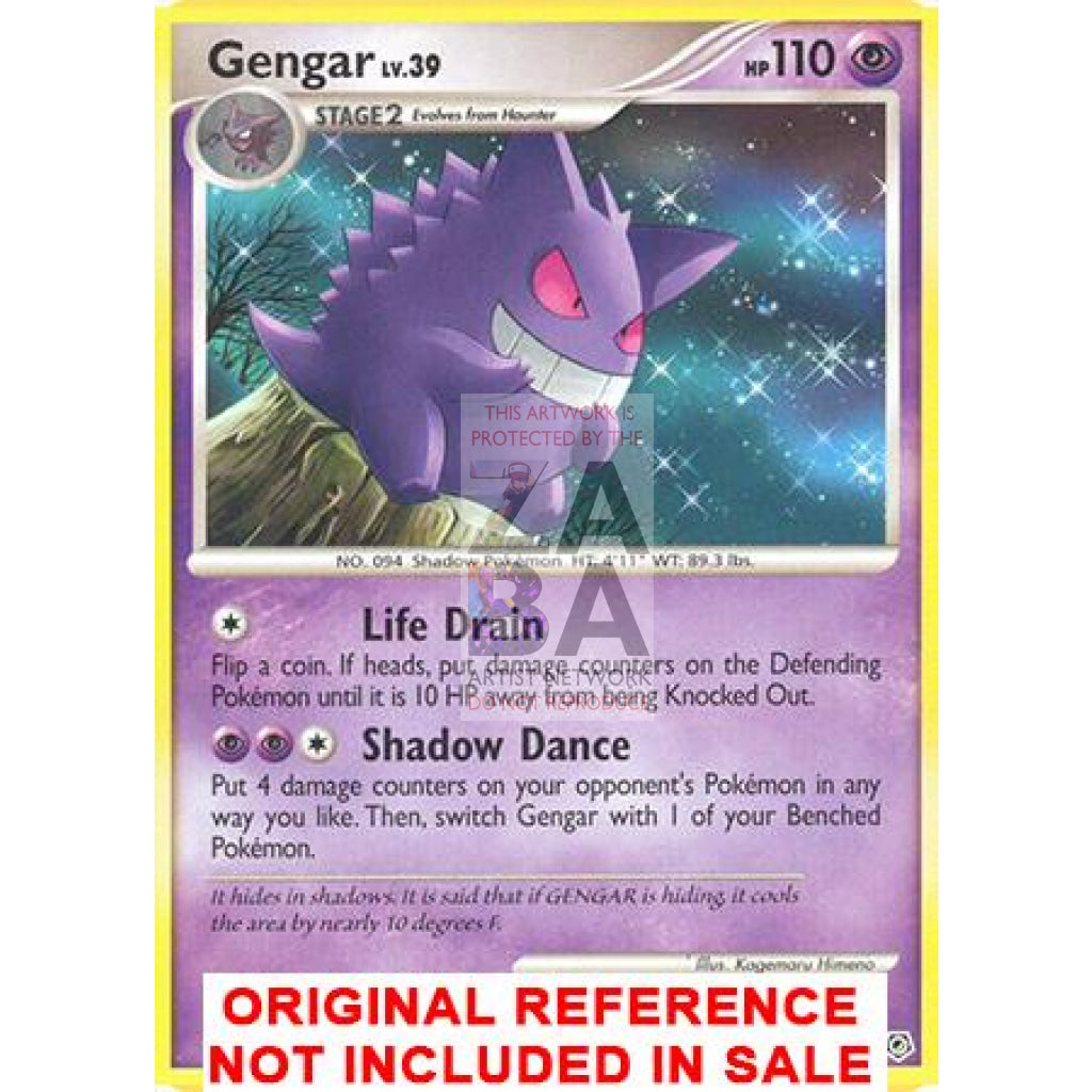 Gengar 27/130 Diamond & Pearl Extended Art Custom Pokemon Card