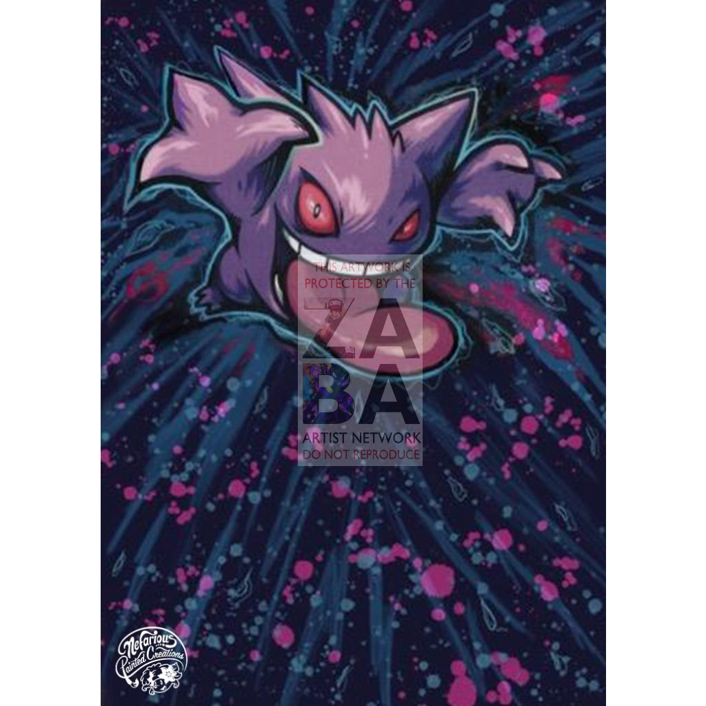 Gengar 35/83 Generations Extended Art Custom Pokemon Card - ZabaTV