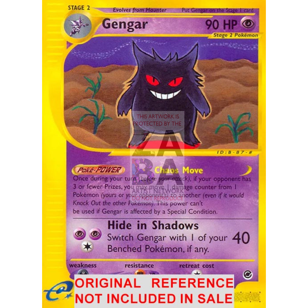 Gengar 48/165 Expedition Extended Art Custom Pokemon Card