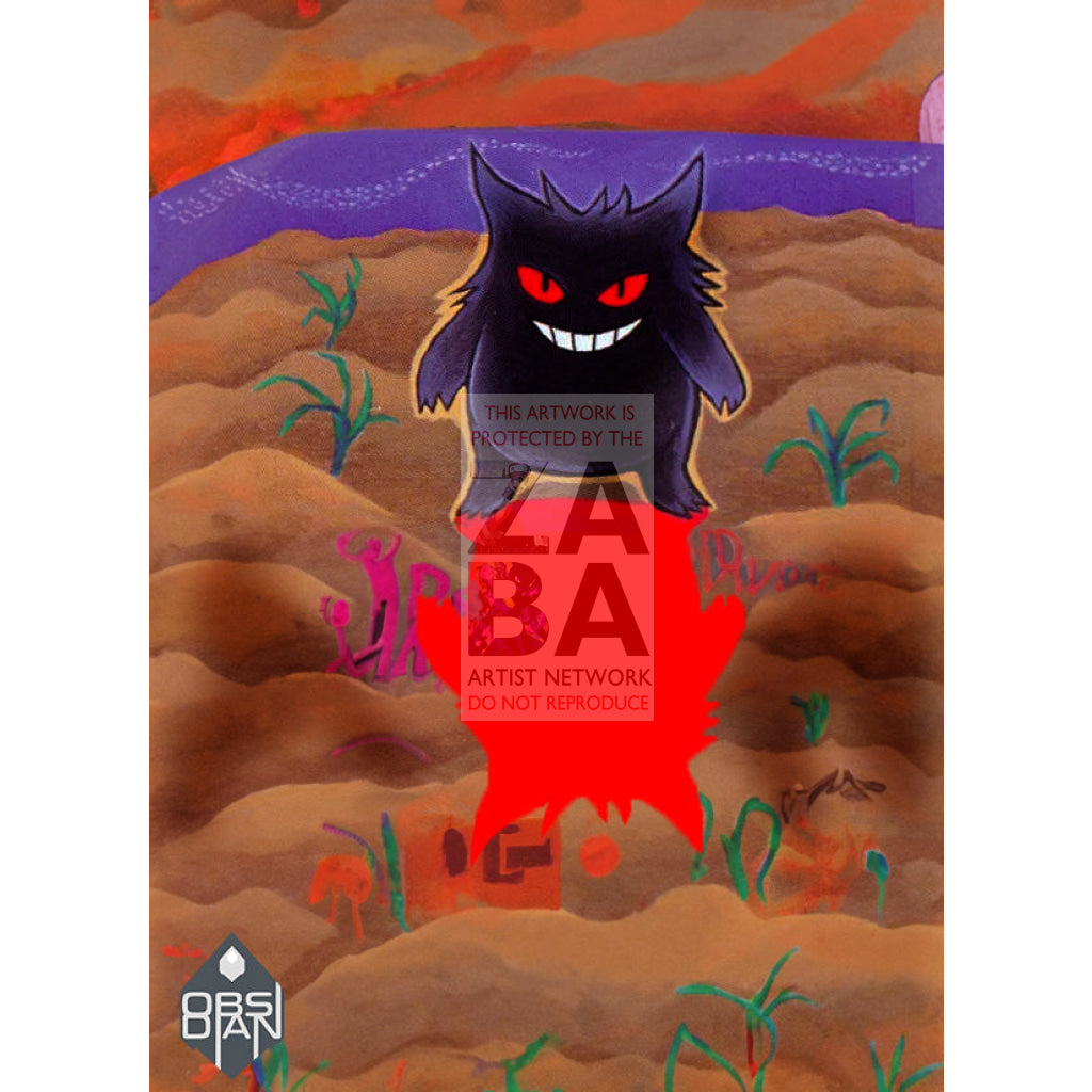 Gengar 48/165 Expedition Extended Art Custom Pokemon Card - ZabaTV
