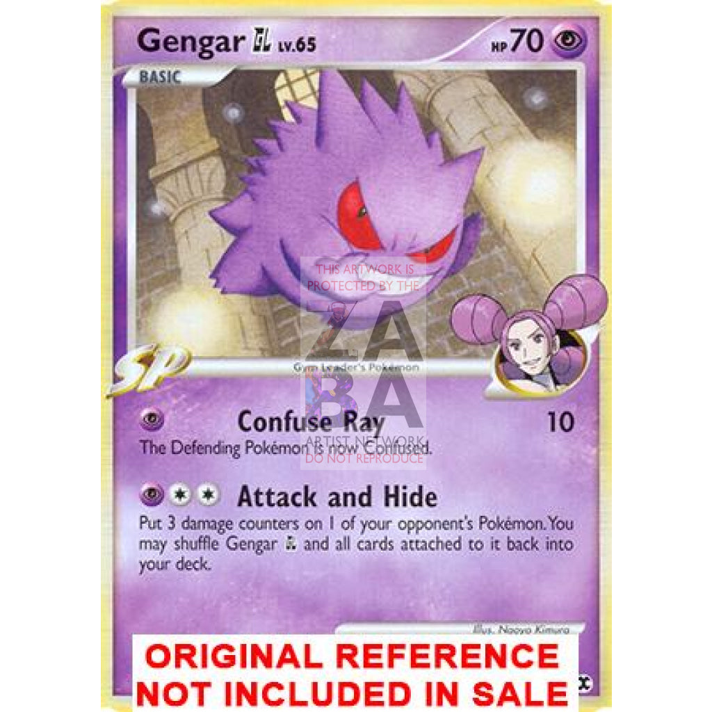 Gengar Gl 40/111 Rising Rivals Extended Art Custom Pokemon Card