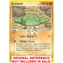 Geodude 55/97 Dragon Extended Art Custom Pokemon Card