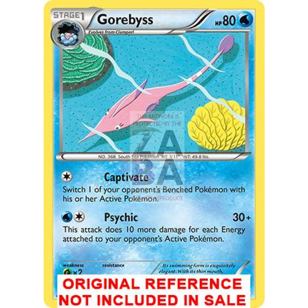 Gorebyss 51/160 Primal Clash Extended Art Custom Pokemon Card - ZabaTV