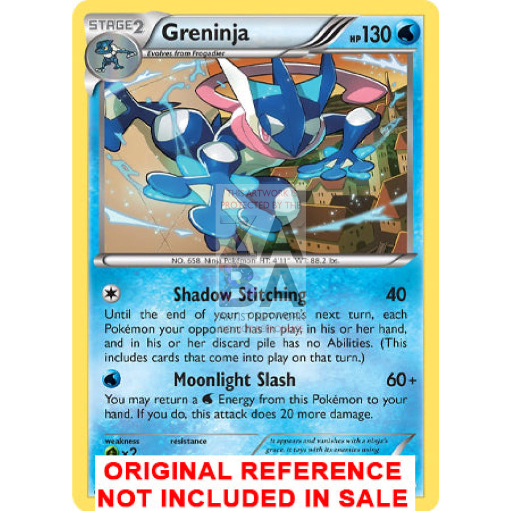 Greninja 40/122 Breakpoint Extended Art Custom Pokemon Card