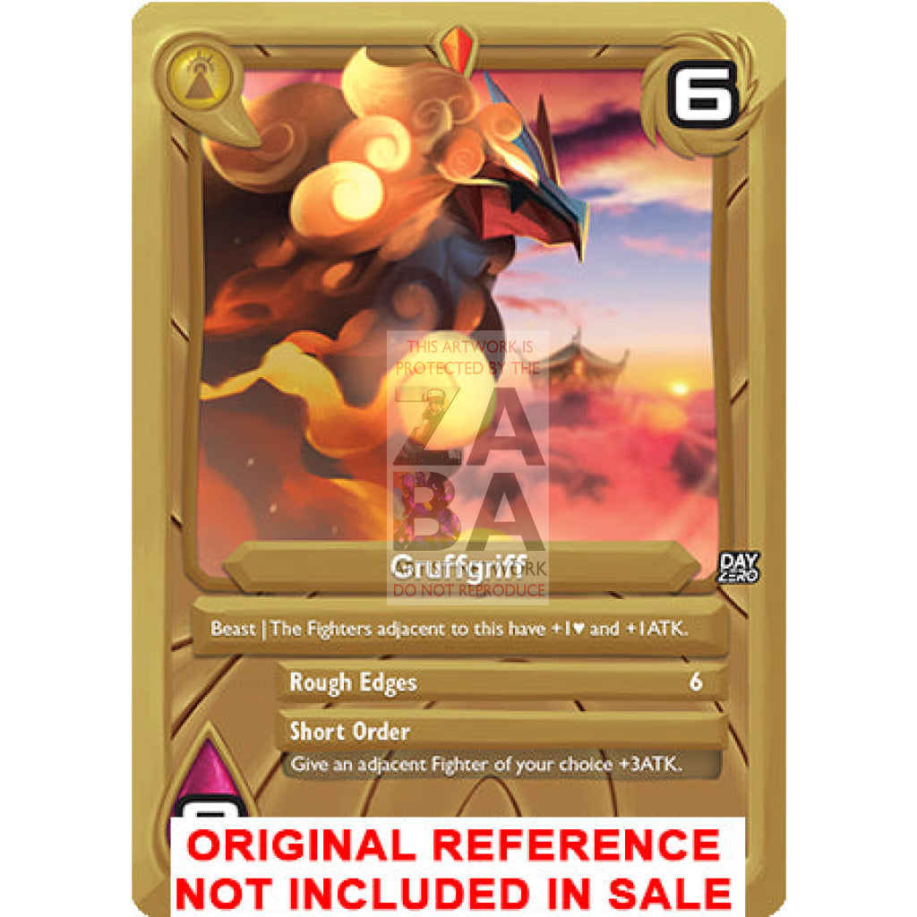 Gruffgriff 12/167 Base Set Extended Art Custom Nostalgix Card