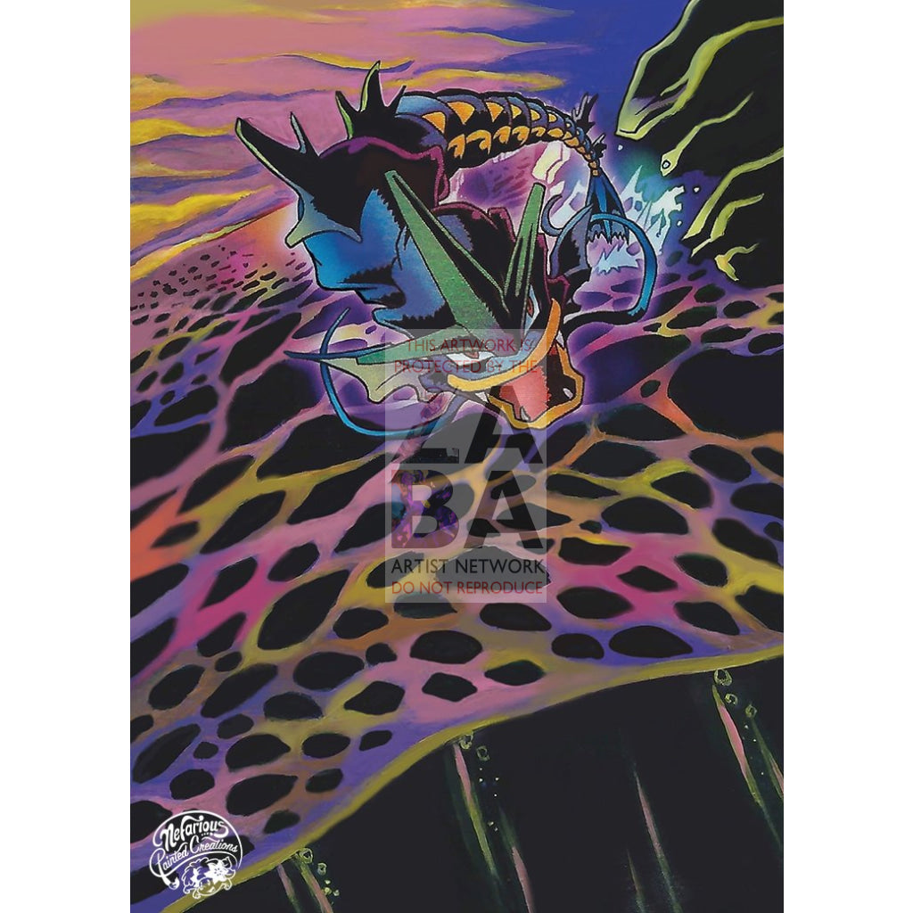 Gyarados Delta Species 8/110 Holon Phantoms Extended Art Custom Pokemon Card - ZabaTV
