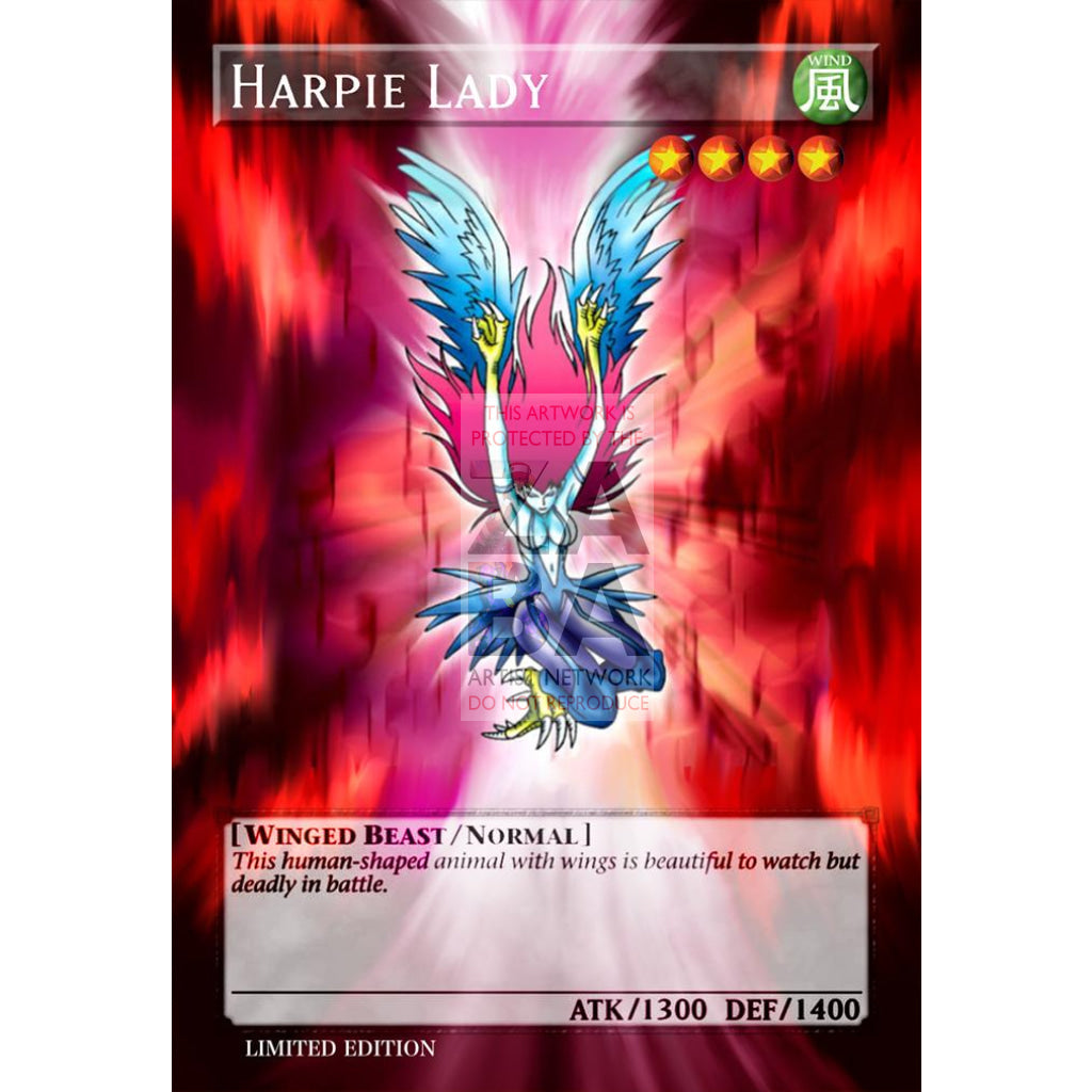 Harpie Lady Full Art ORICA - Custom Yu-Gi-Oh! Card – ZabaTV