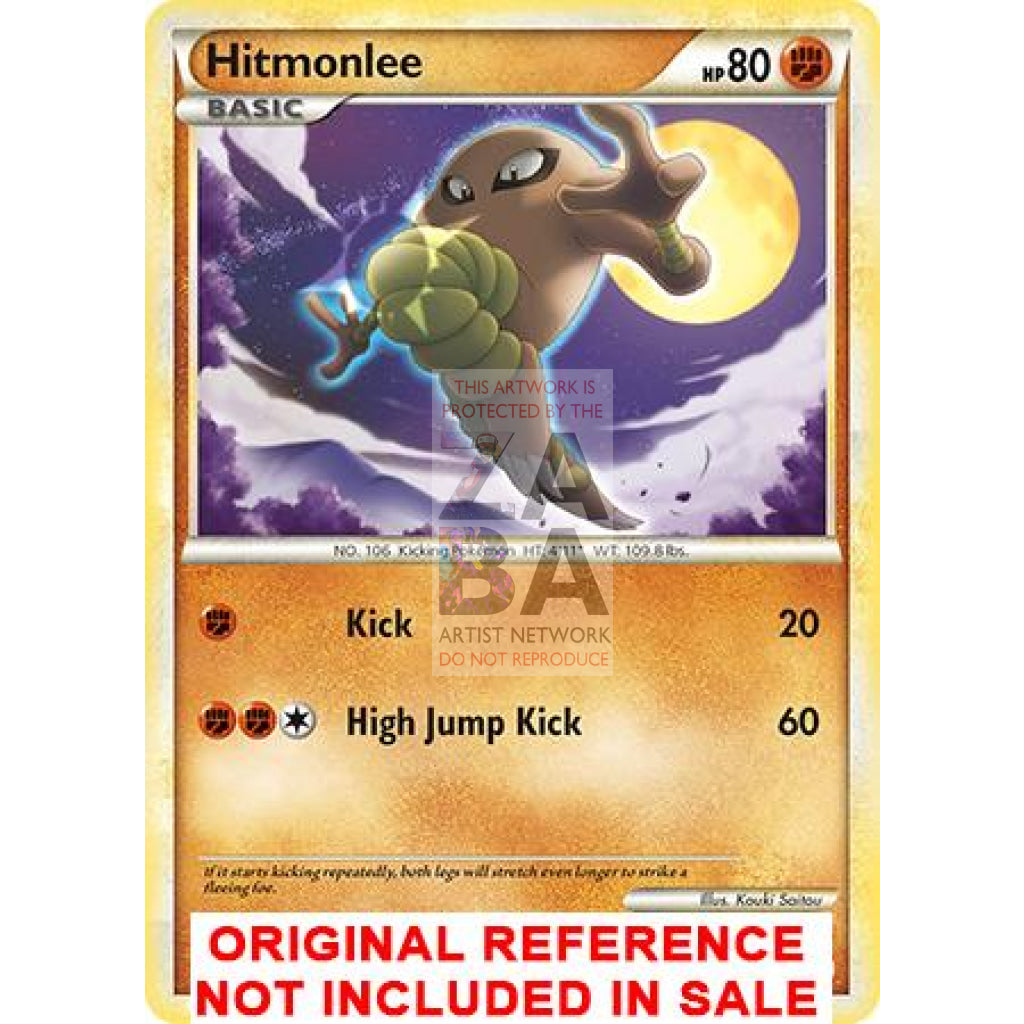Hitmonlee 58/95 Call Of Legends Extended Art Custom Pokemon Card