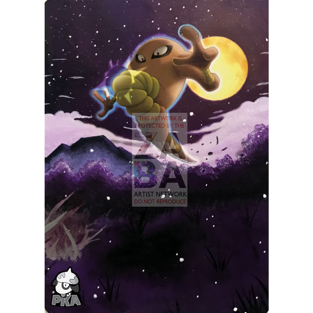 Hitmonlee 58/95 Call Of Legends Extended Art Custom Pokemon Card Silver Holographic