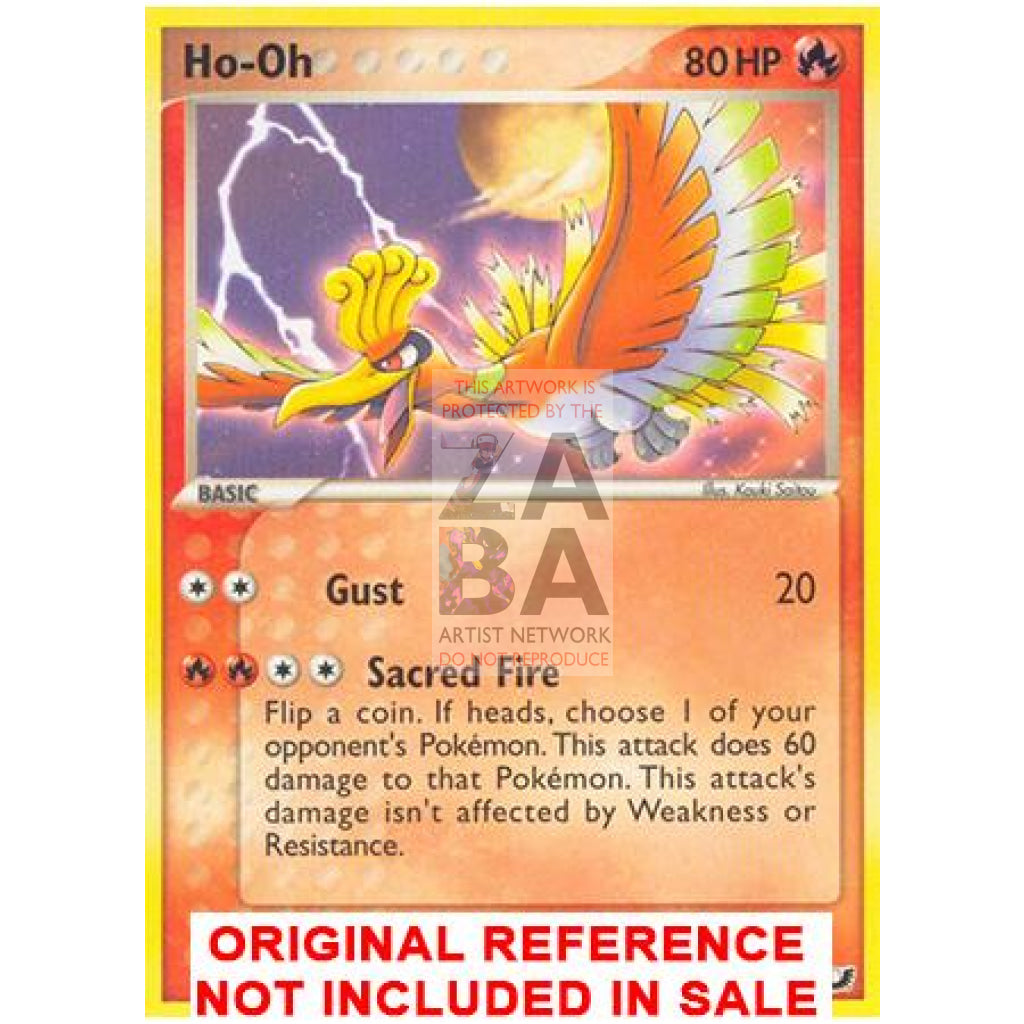 Ho-Oh Unseen Forces 27/115 Extended Art Custom Pokemon Card