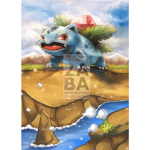Ivysaur 2/108 Bw Dark Explorers Extended Art Custom Pokemon Card Silver Holographic Textless