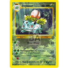 Ivysaur 30/102 Base Set (+Text) Extended Art Custom Pokemon Card Silver Foil