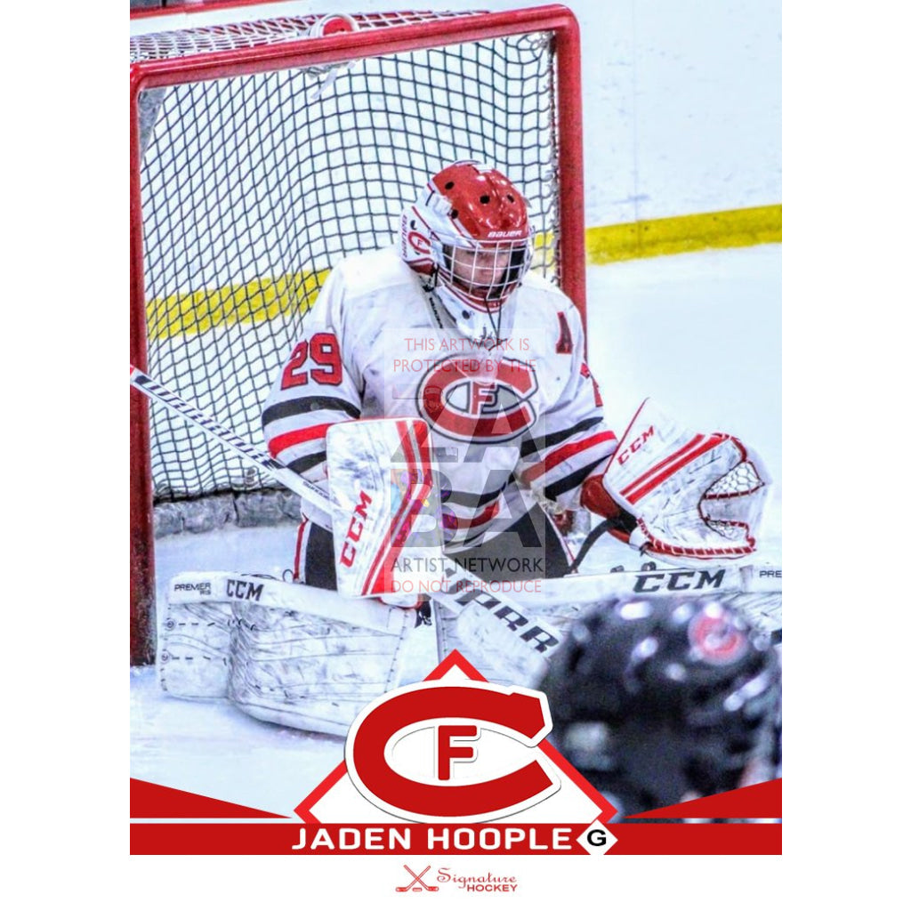 Jaden Hoople - Chippewa Falls Cardinals Collectible Card - ZabaTV