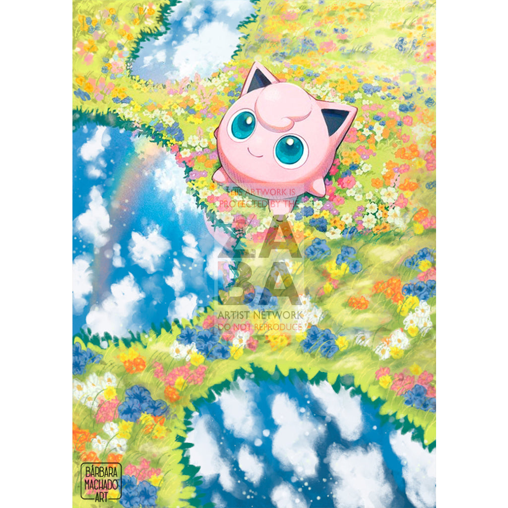 Jigglypuff 039/165 151 Extended Art Custom Pokemon Card