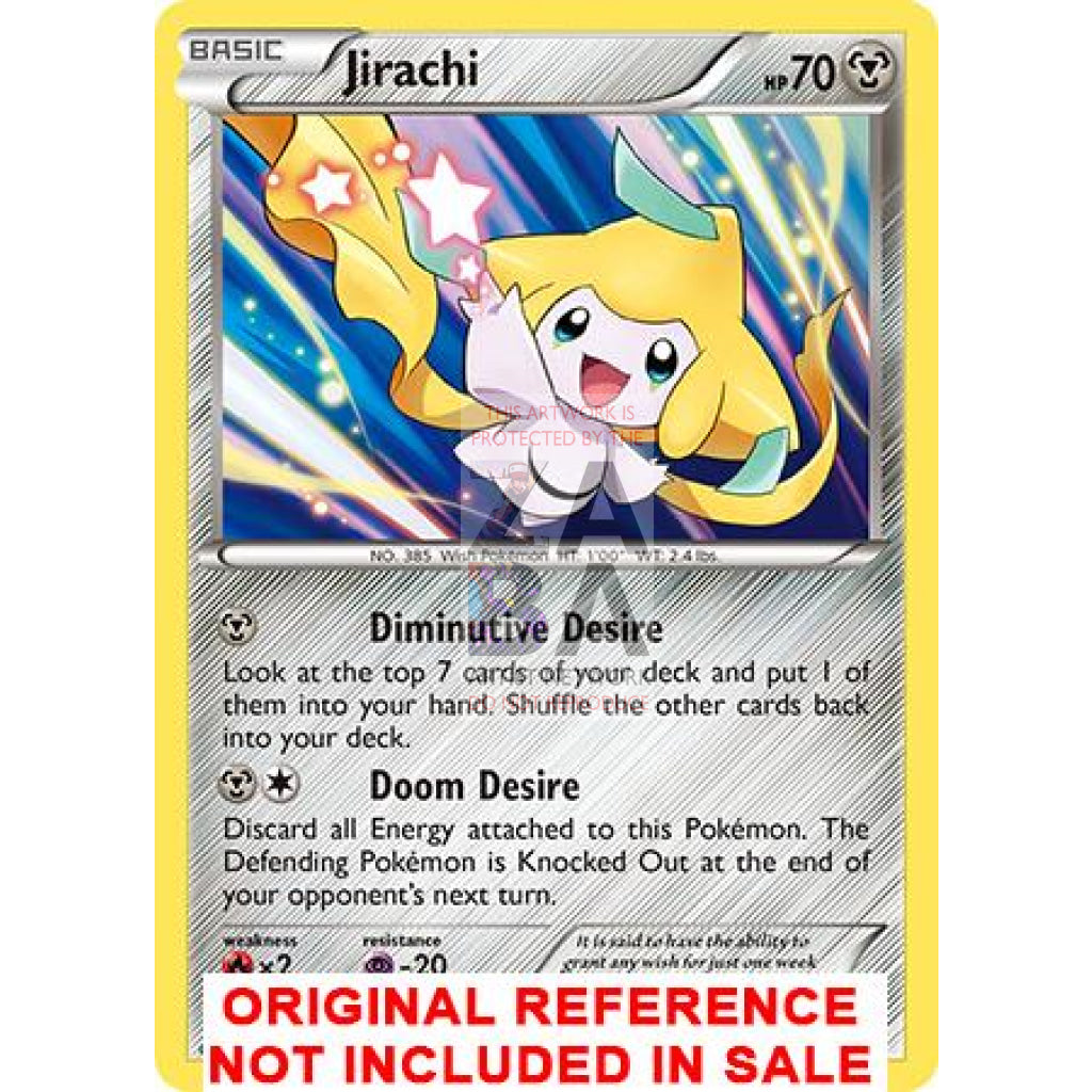 Jirachi 42/108 Roaring Skies Extended Art Custom Pokemon Card - ZabaTV