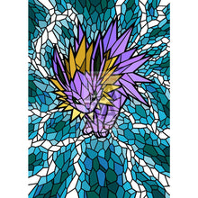 Jolteon V Stained-Glass Custom Pokemon Card