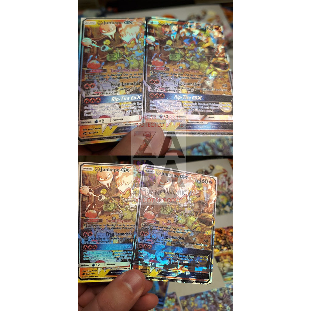 Junkape Gx (Junkrat + Infernape) Custom Overwatch Pokemon Card