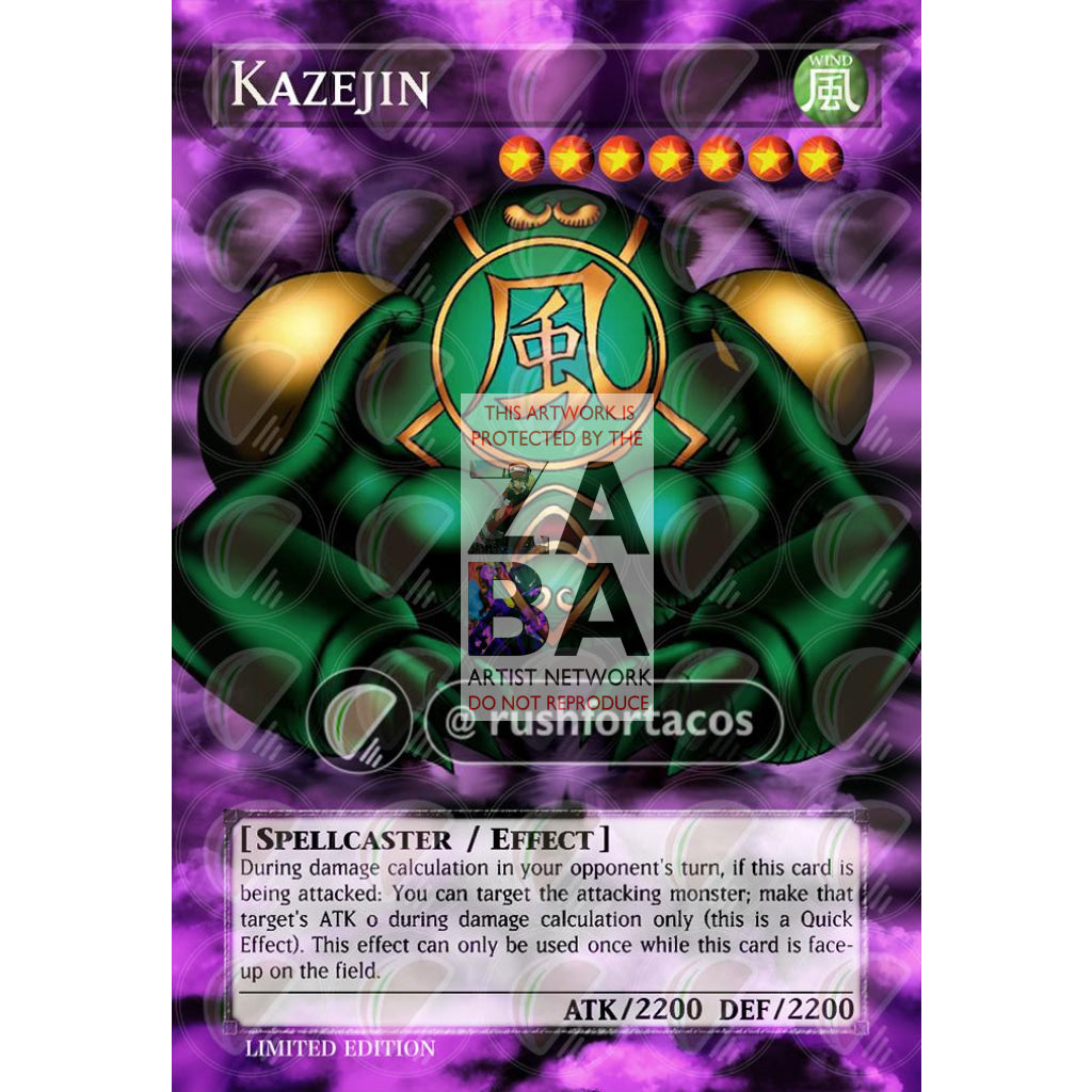 Kazejin MRD-026 Full Art ORICA - Custom Yu-Gi-Oh! Card - ZabaTV