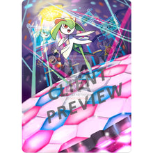 Kirlia 69/162 Breakthrough Extended Art Custom Pokemon Card Silver Holographic Textless