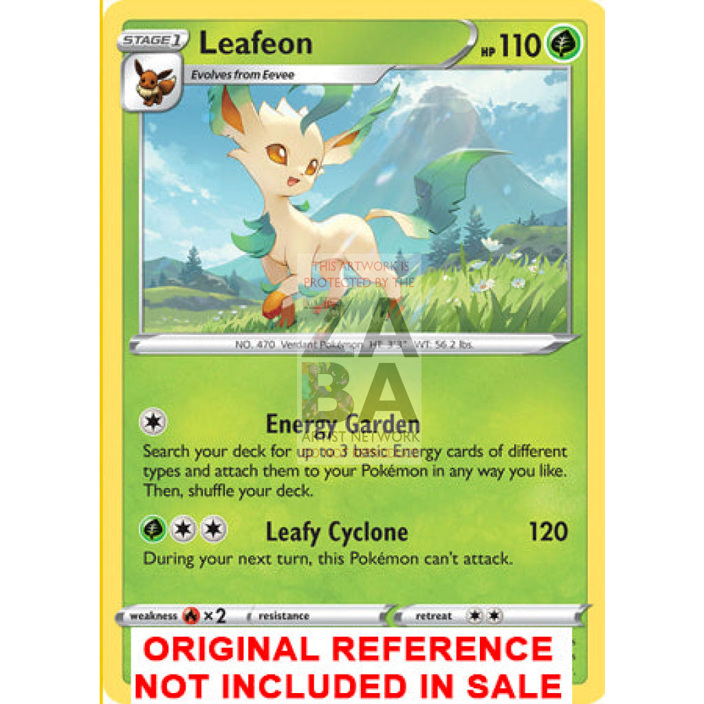 Leafeon 013/189 Astral Radiance Extended Art Custom Pokemon Card - ZabaTV
