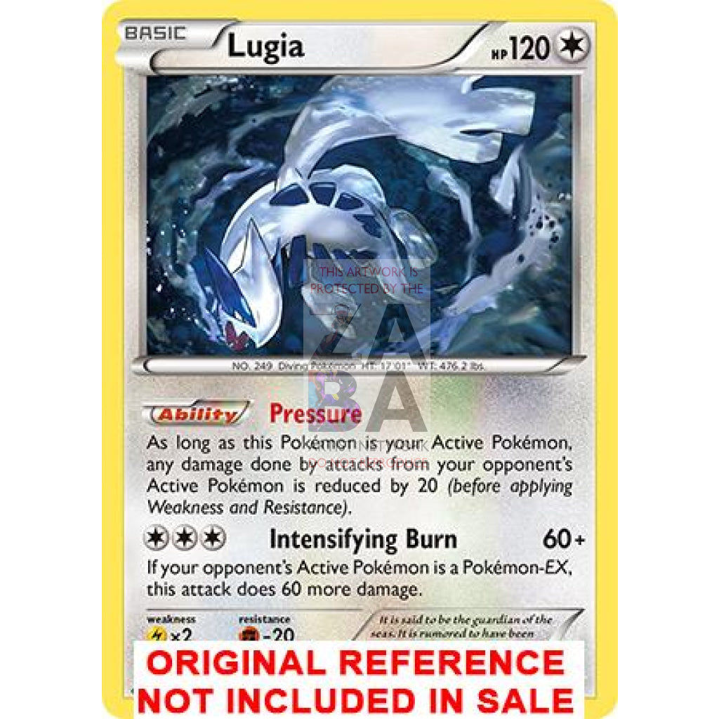 Lugia 78/124 Fates Collide Extended Art Custom Pokemon Card - ZabaTV