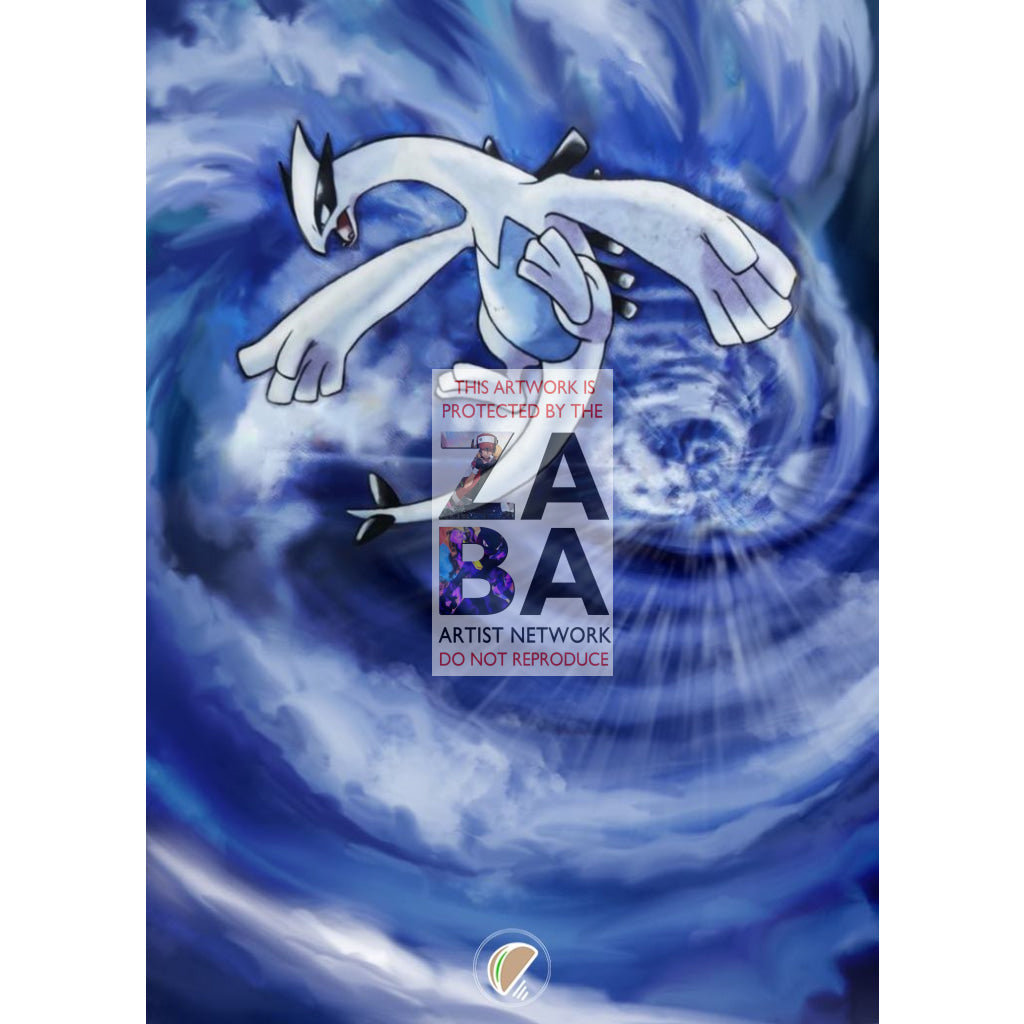 Lugia Japanese Gameboy Promo No.249 Extended Art Custom Pokemon Card - ZabaTV