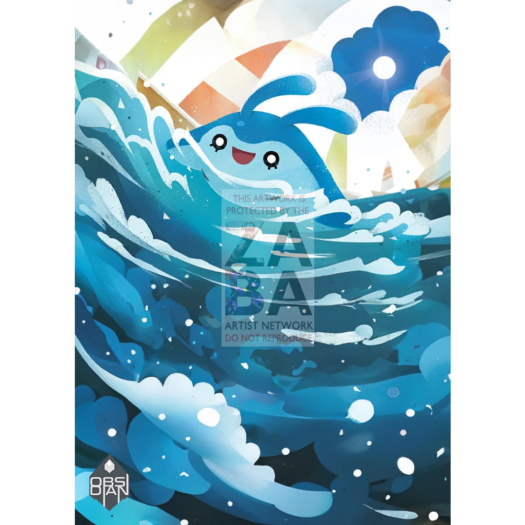 Mantyke 039/182 Paradox Rift Extended Art Custom Pokemon Card - ZabaTV