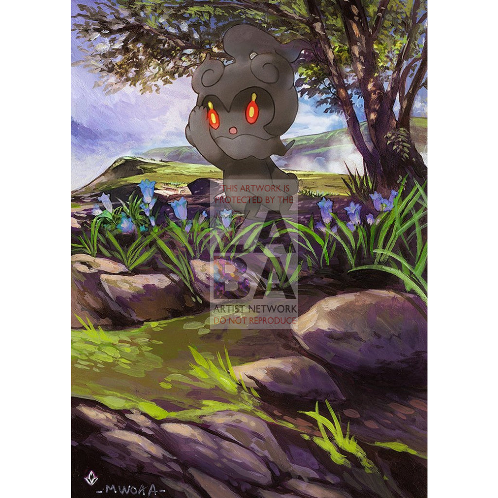 Marshadow 81/214 Unbroken Bonds Extended Art Custom Pokemon Card Silver Holo