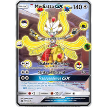 Mediatta Gx (Medicham + Zenyatta) Custom Overwatch Pokemon Card Silver Foil