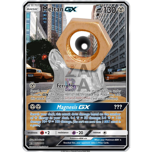 Meltan Gx Custom Pokemon Card