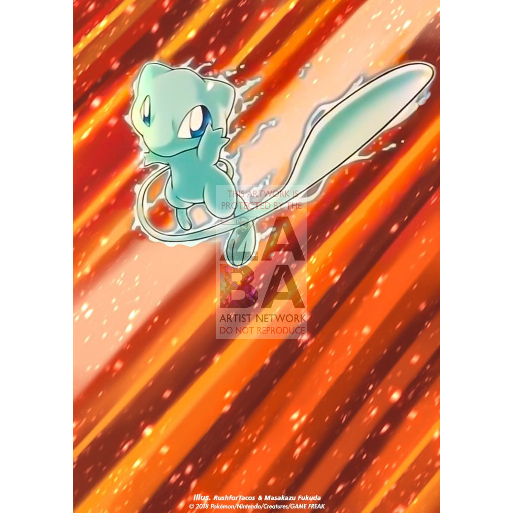 Mew Gold Star 101/101 EX Dragon Frontier Extended Art Custom Pokemon Card - ZabaTV