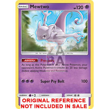 Mewtwo Sm77 Sun & Moon Promo Extended Art Custom Pokemon Card