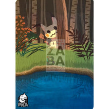 Mimikyu 96/236 Cosmic Eclipse Extended Art Custom Pokemon Card Silver Holographic