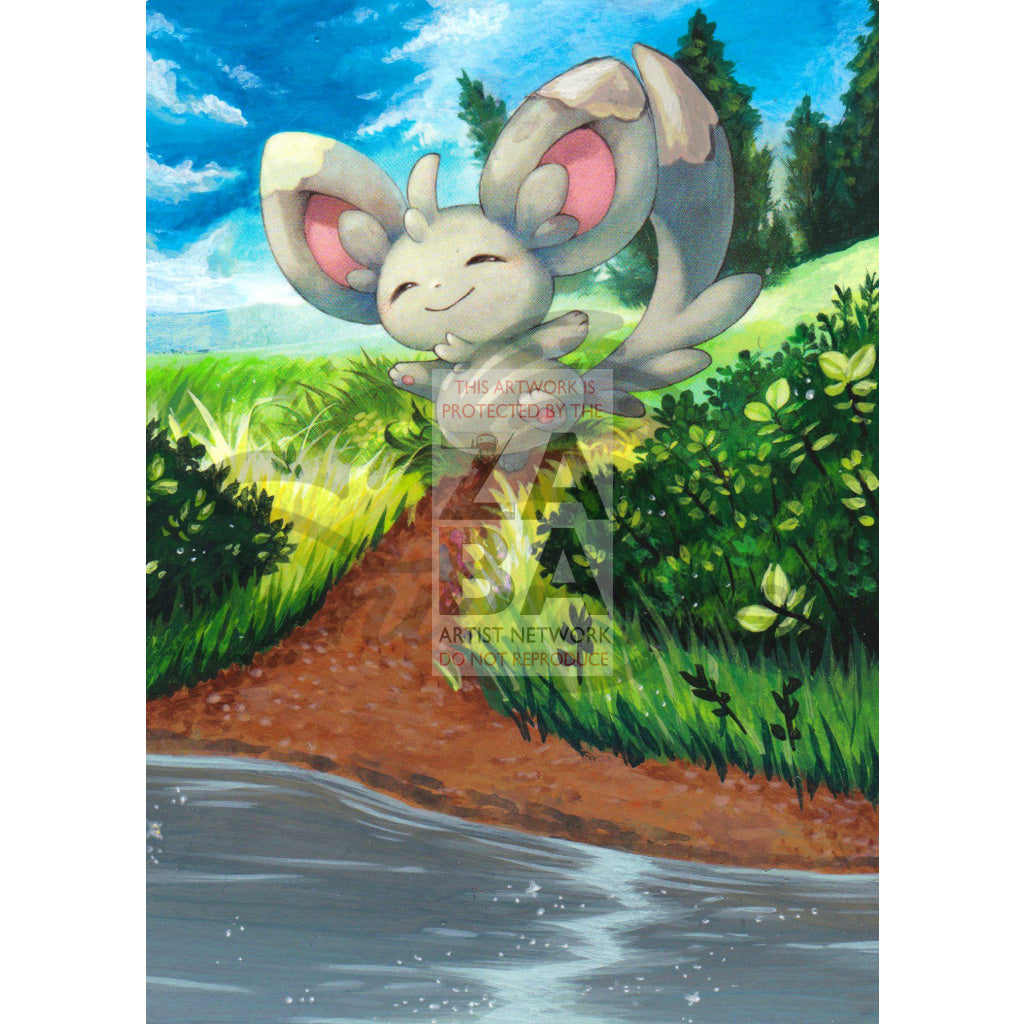 Minccino 85/111 Crimson Invasion Extended Art Custom Pokemon Card - ZabaTV